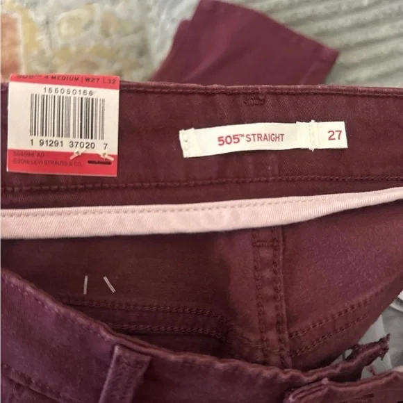 Levi NWT 505 straight - Picture 2 of 3
